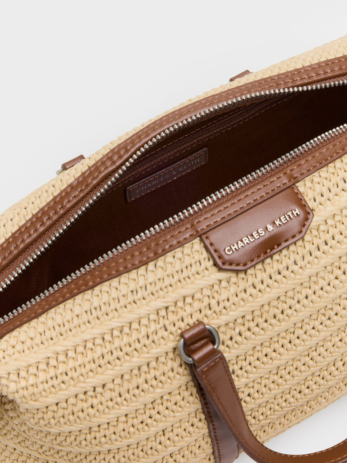 CHARLES & KEITH Discount / Fergie Woven Bowling Bag - Multi