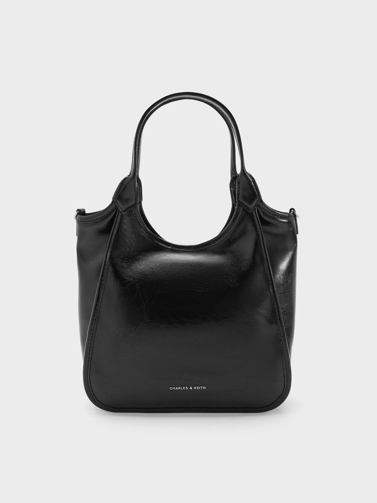 CHARLES & KEITH Trusted / Mini Sianna Tote Bag - Noir