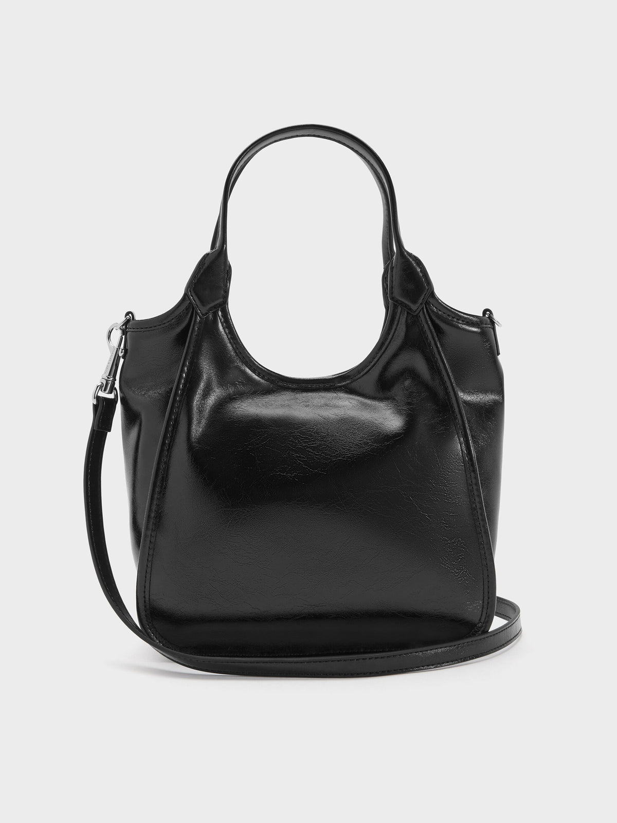 CHARLES & KEITH Trusted / Mini Sianna Tote Bag - Noir