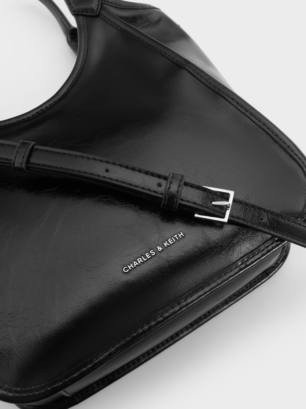CHARLES & KEITH Trusted / Mini Sianna Tote Bag - Noir