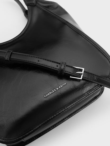 CHARLES & KEITH Trusted / Mini Sianna Tote Bag - Noir