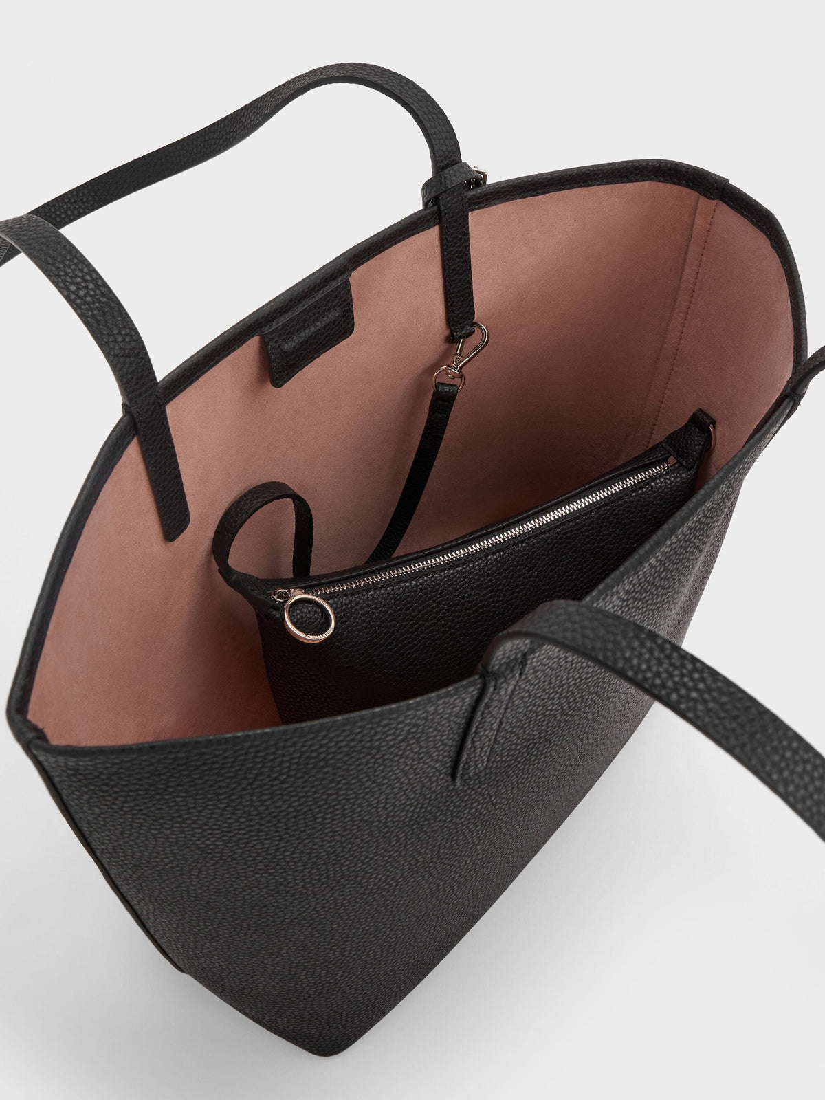 CHARLES & KEITH Quality / Beryl Tote Bag - Noir