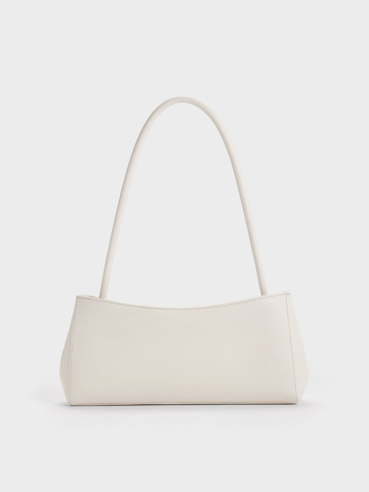 CHARLES & KEITH Smart Buy / Hazel Bow Panelled Shoulder Bag - Cream
