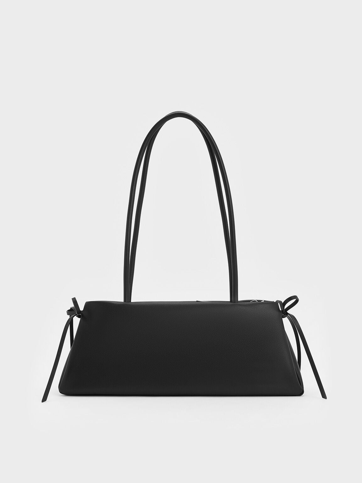 CHARLES & KEITH Trending / Hazel Bow Shoulder Bag - Noir