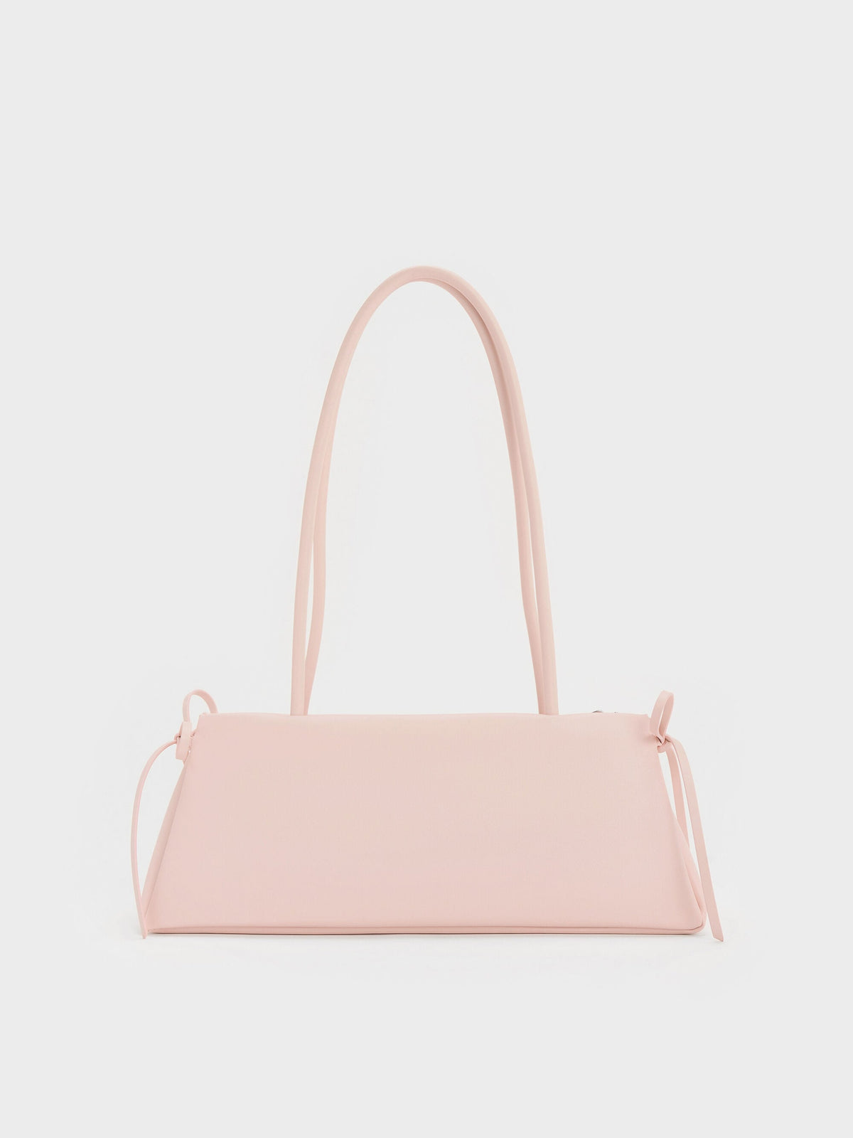 CHARLES & KEITH Customer Favorite / Hazel Bow Shoulder Bag - Soft Pink