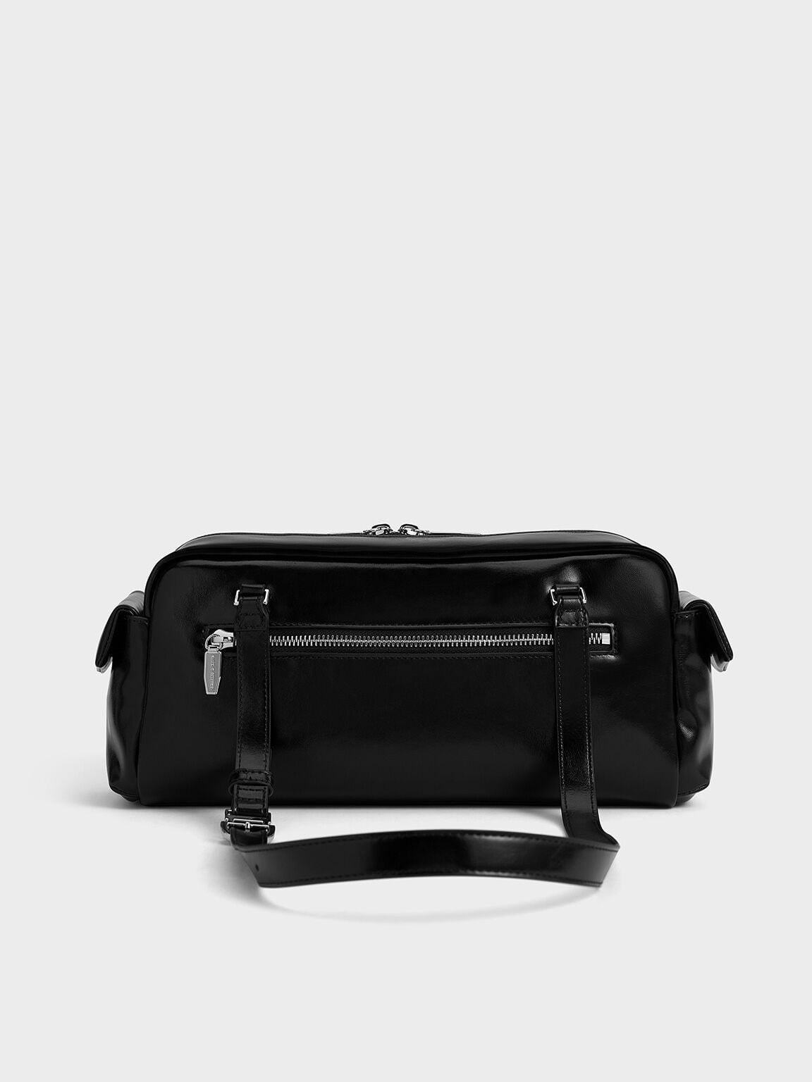 CHARLES & KEITH Special Offer / Rachel Multi-Pocket Shoulder Bag - Noir