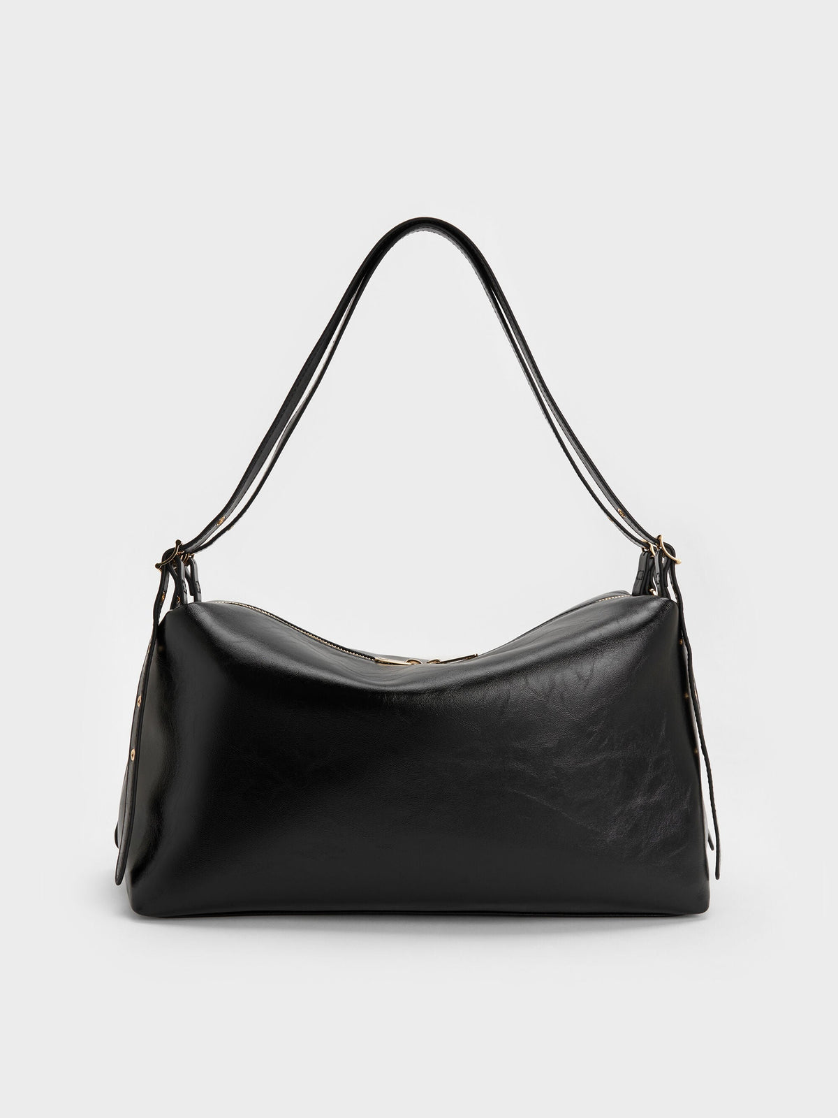CHARLES & KEITH Special Offer / Rey Slouchy Shoulder Bag - Black
