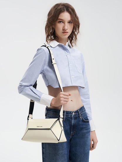 CHARLES & KEITH Top Pick / Nasrin Geometric Shoulder Bag - Multi