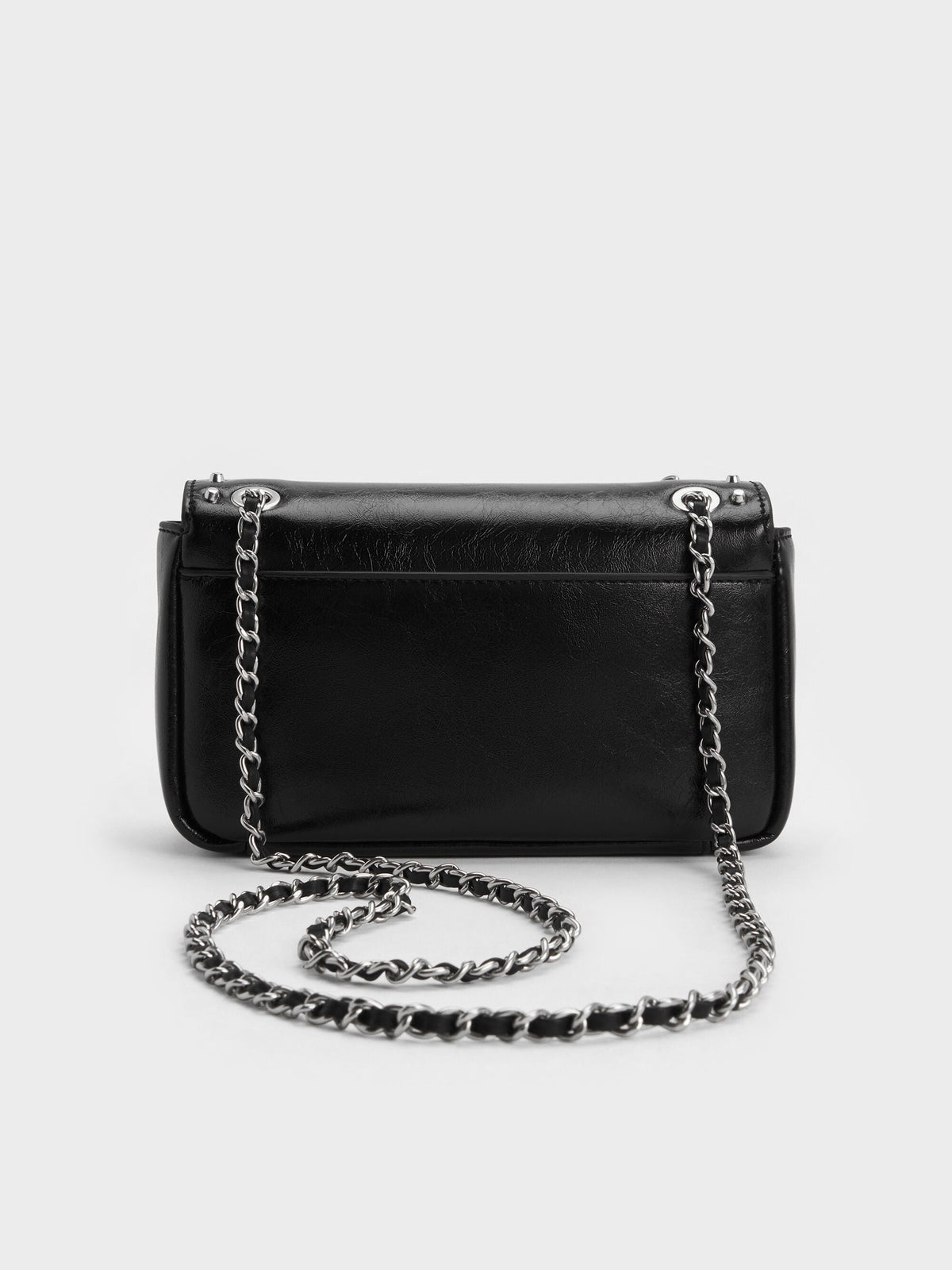CHARLES & KEITH Exclusive / Arwen Studded Shoulder Bag - Noir