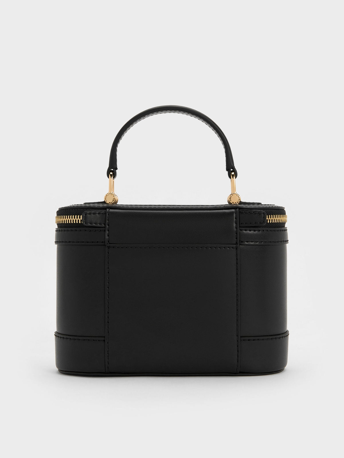 CHARLES & KEITH Smart Buy / Enola Top Handle Vanity Bag - Black