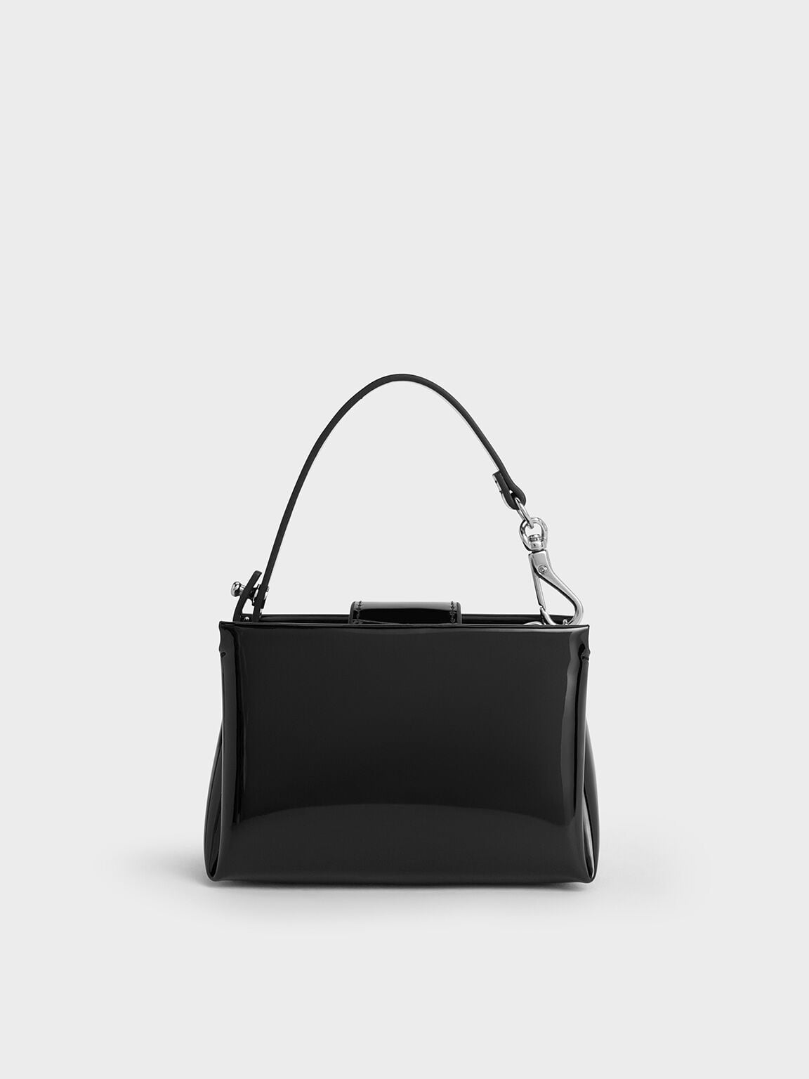 CHARLES & KEITH Sale / Bosie Patent Micro Bag - Noir