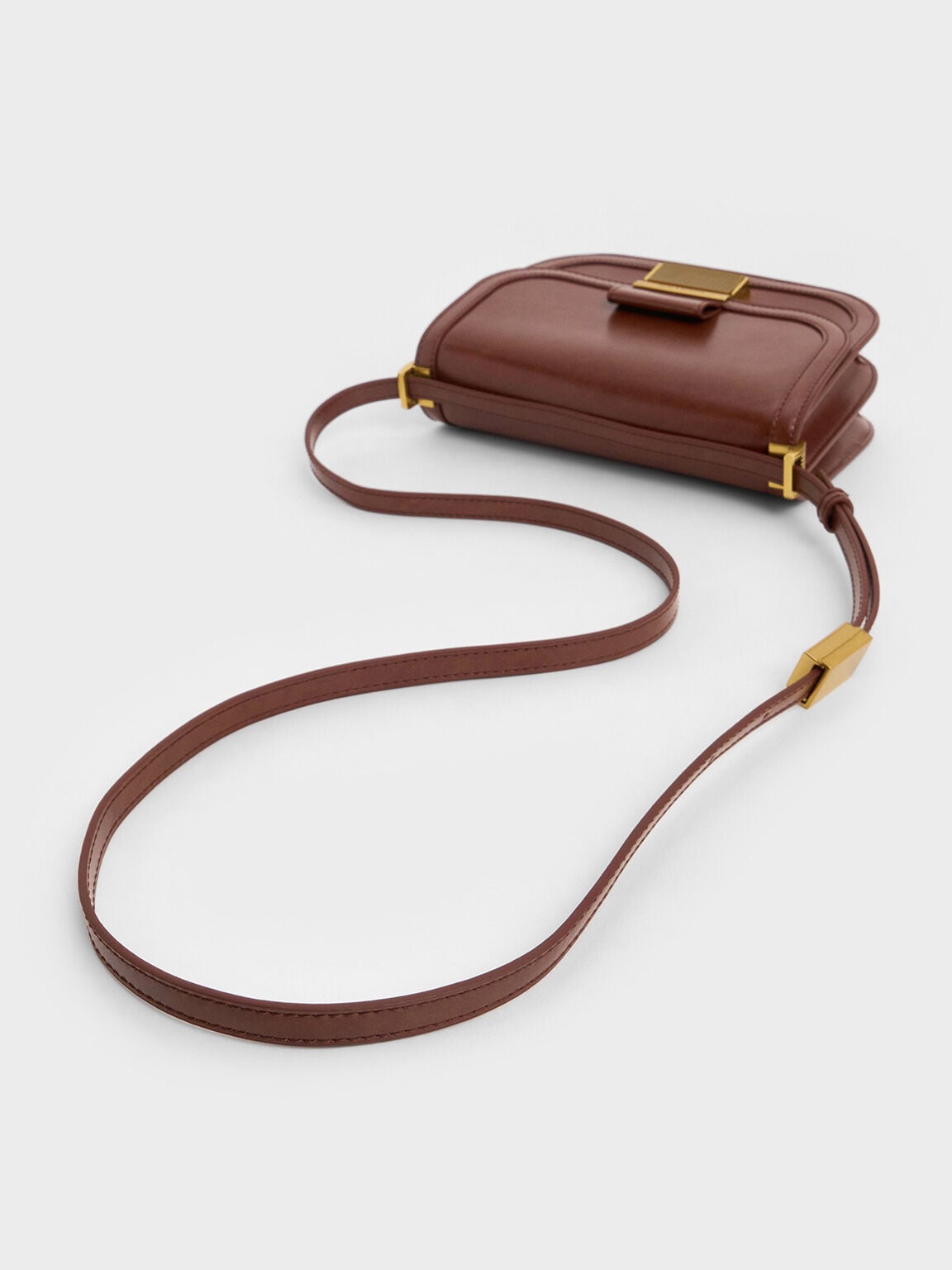 CHARLES & KEITH Latest / Charlot Bag - Dark Brown