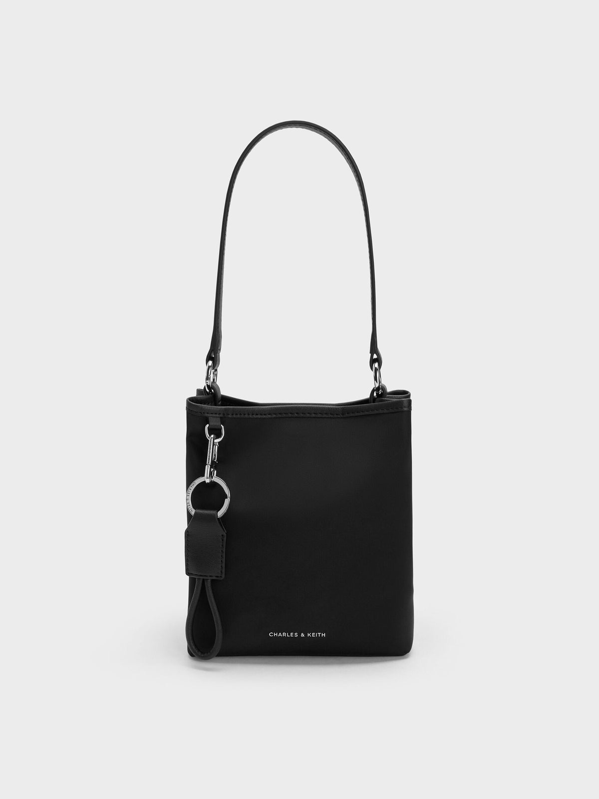 CHARLES & KEITH Sale / Levy Nylon Bucket Bag - Noir