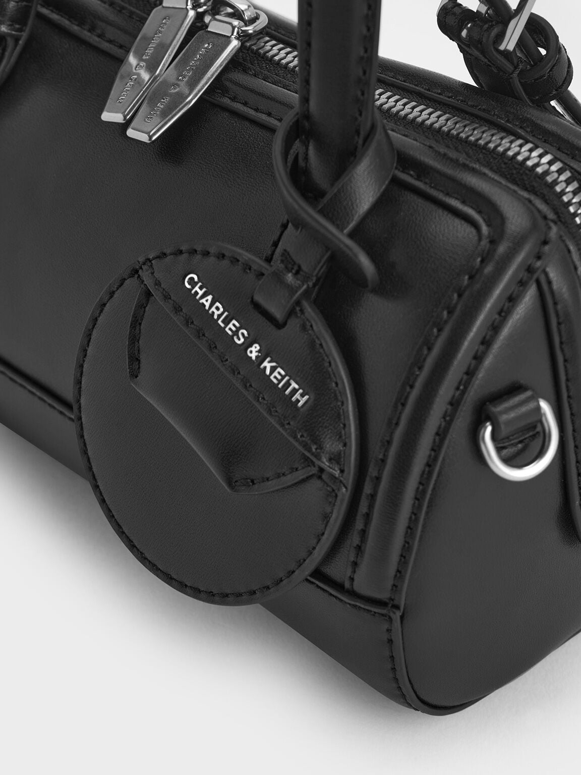 CHARLES & KEITH Special Offer / Enola Bowling Bag - Noir