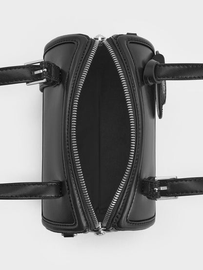 CHARLES & KEITH Special Offer / Enola Bowling Bag - Noir