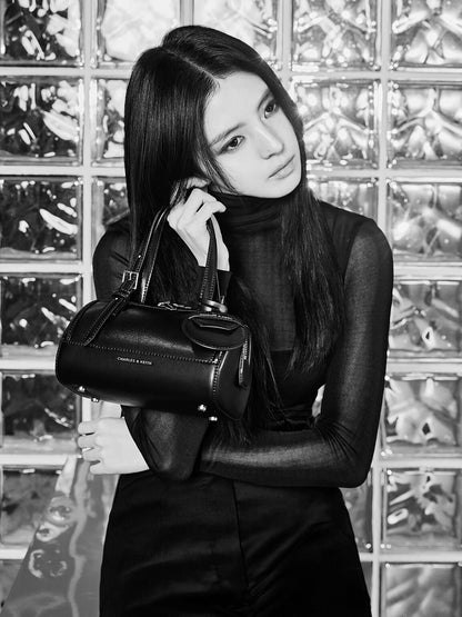 CHARLES & KEITH Special Offer / Enola Bowling Bag - Noir