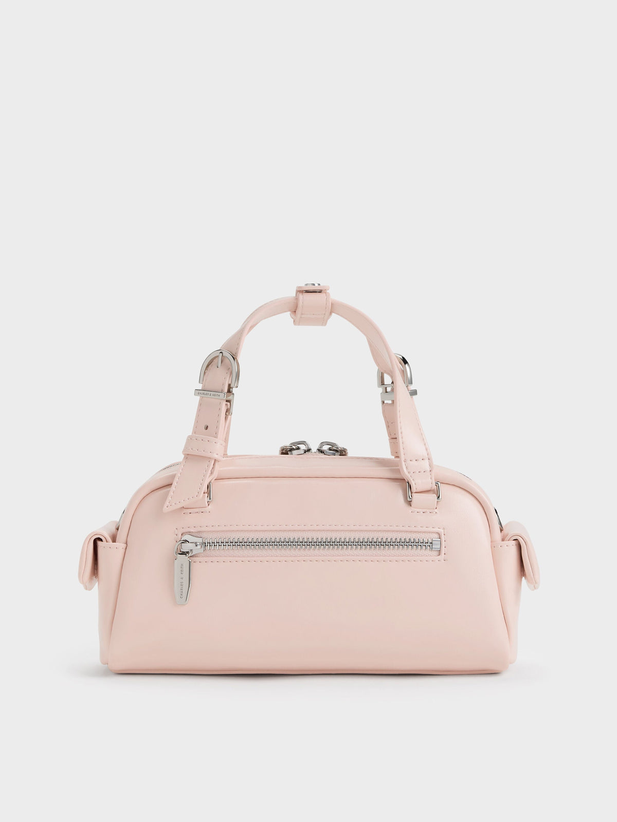 CHARLES & KEITH Smart Buy / Rachel Multi-Pocket Bowling Bag - Soft Pink