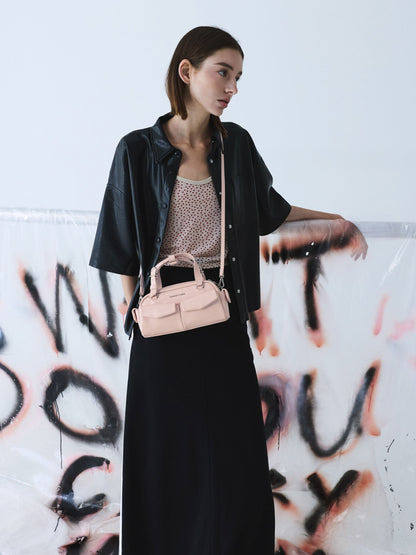 CHARLES & KEITH Smart Buy / Rachel Multi-Pocket Bowling Bag - Soft Pink