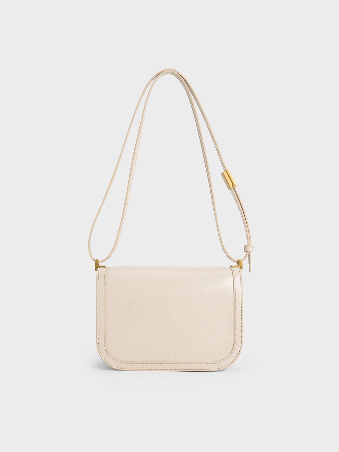 CHARLES & KEITH Classic / Charlot Bag - Oat