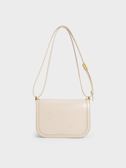 CHARLES & KEITH Classic / Charlot Bag - Oat