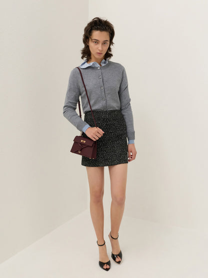 CHARLES & KEITH Value / Tricha Knotted-Belt Top Handle Bag - Wineberry Red