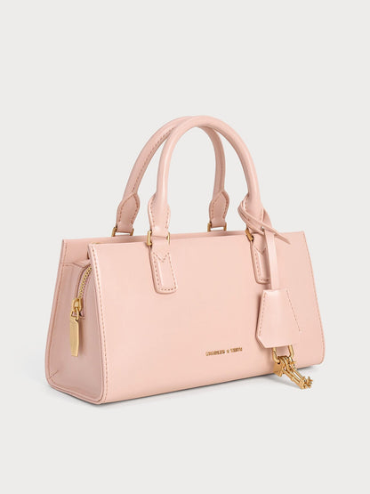 CHARLES & KEITH Best Price / Kerry Top Handle Bag - Light Pink