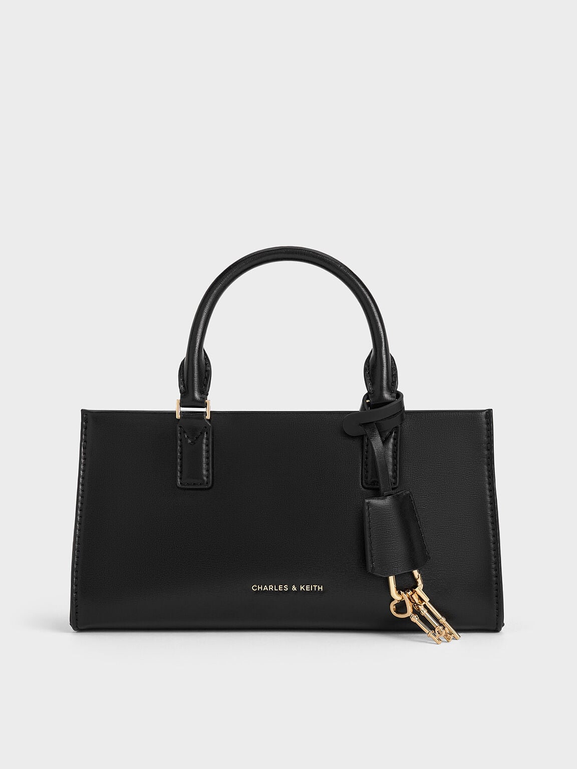 CHARLES & KEITH Deals / Kerry Top Handle Bag - Black