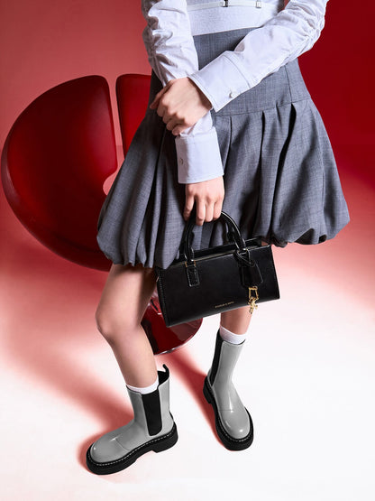 CHARLES & KEITH Deals / Kerry Top Handle Bag - Black