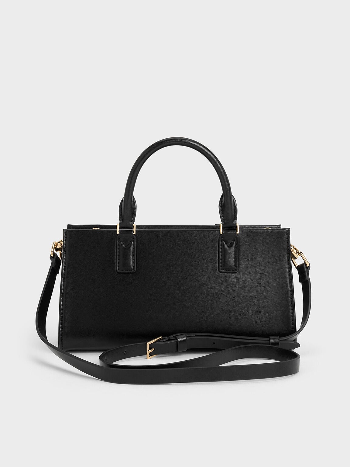 CHARLES & KEITH Deals / Kerry Top Handle Bag - Black