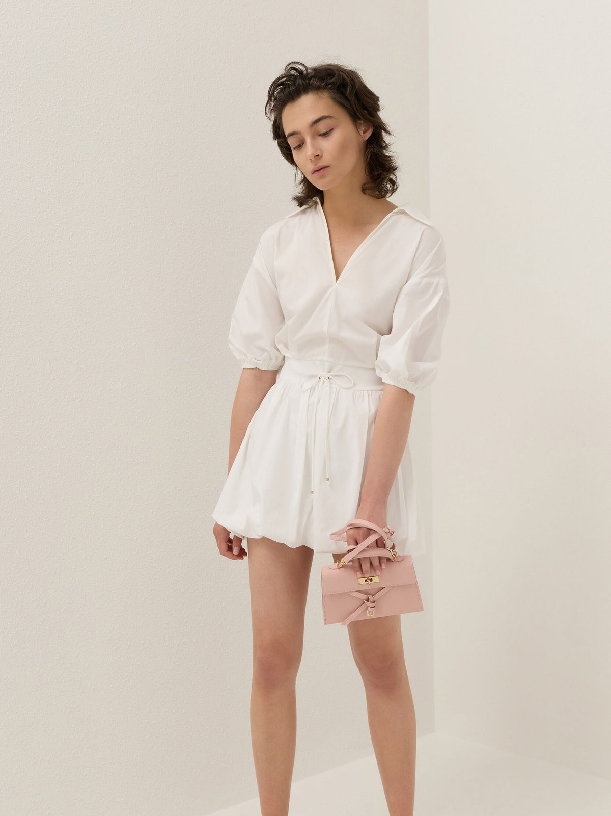 CHARLES & KEITH Recommended / Tricha Knotted-Belt Top Handle Bag - Pink