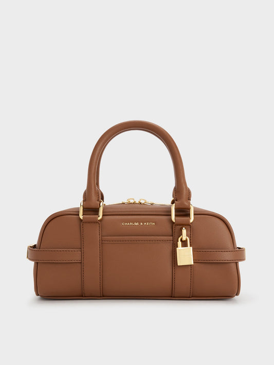 CHARLES & KEITH Customer Favorite / Scottie Bowling Bag - Chocolate