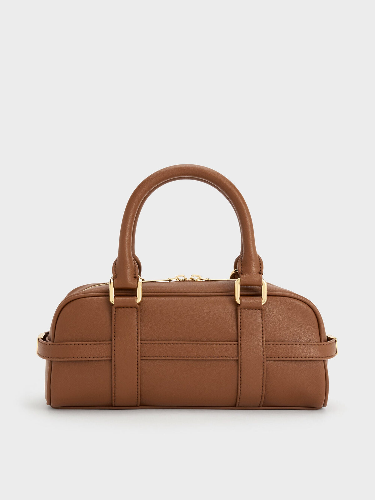 CHARLES & KEITH Customer Favorite / Scottie Bowling Bag - Chocolate