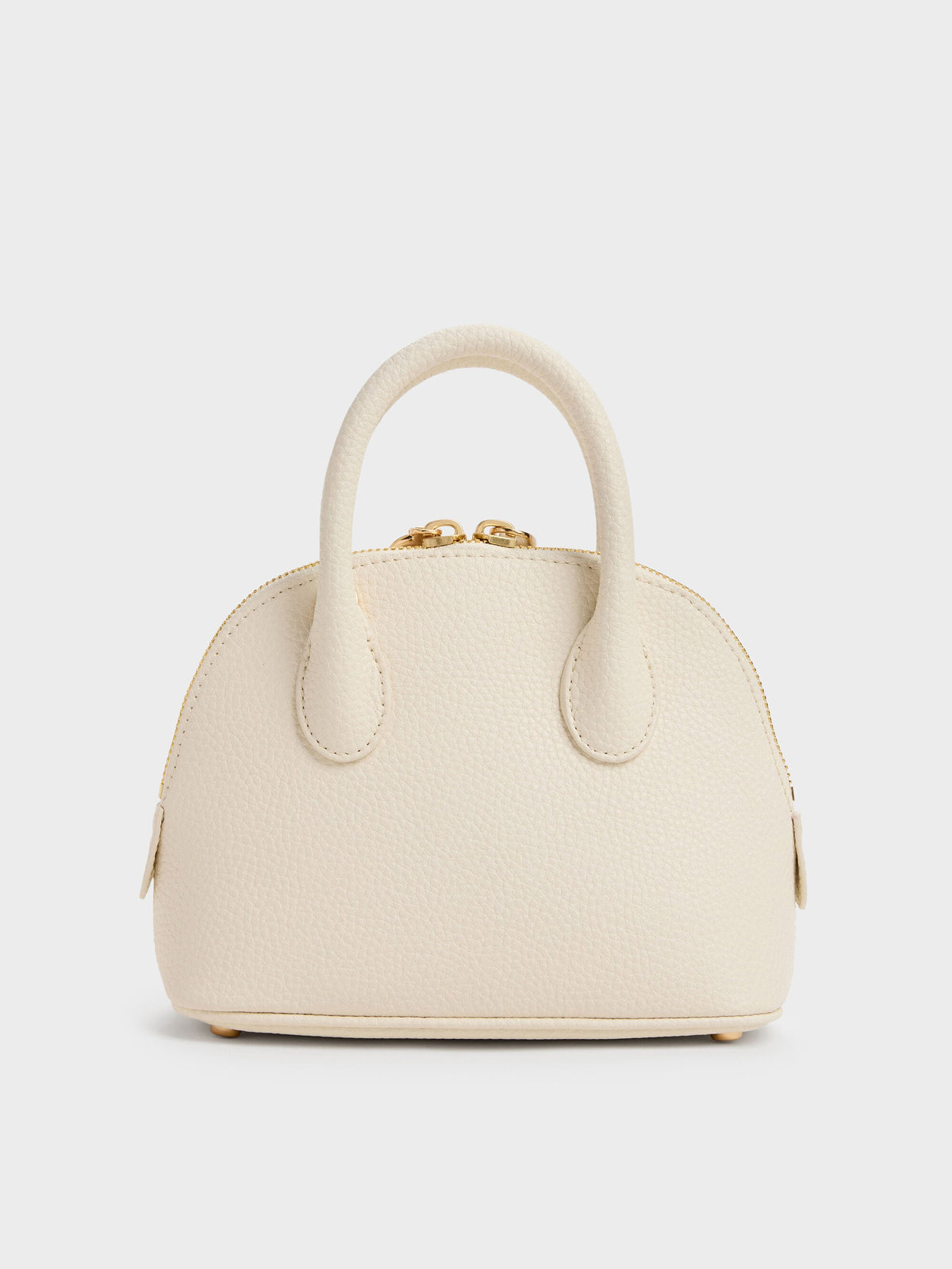 CHARLES & KEITH Everyday / Beryl Bowling Bag - Cream