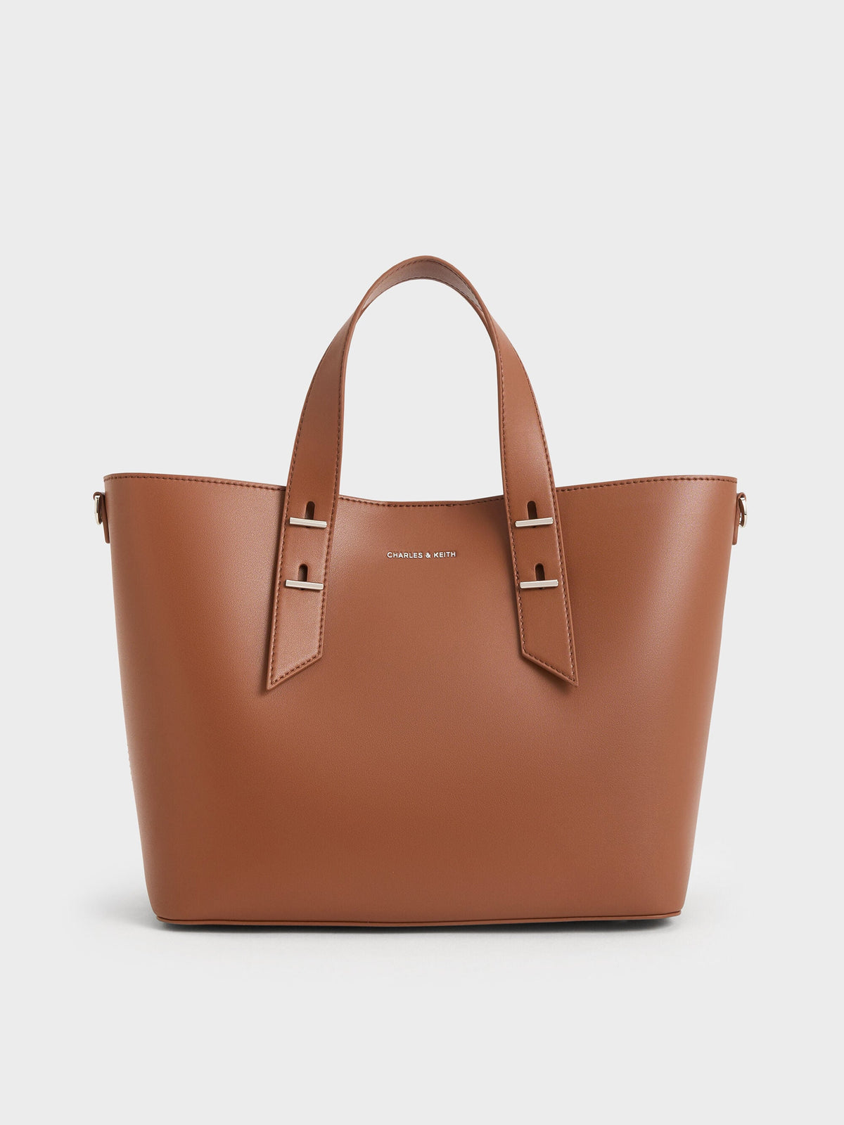 CHARLES & KEITH Popular / Shania Tote Bag - Chocolate