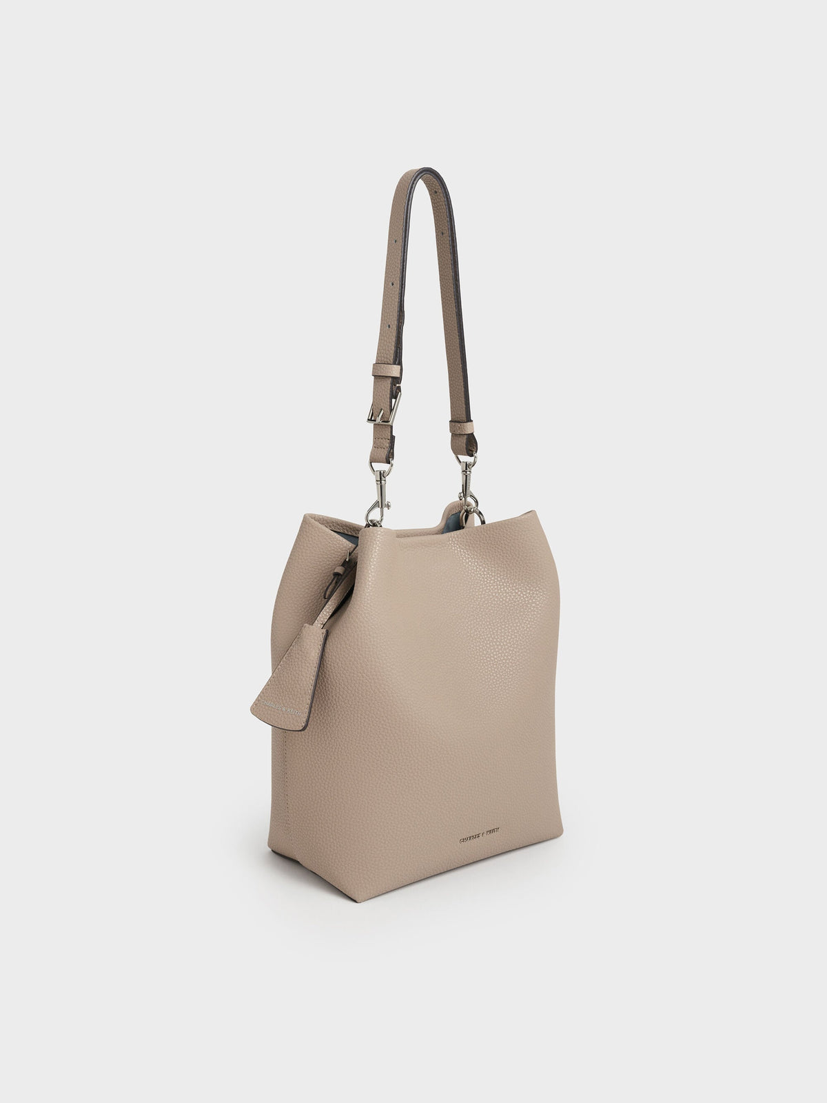 CHARLES & KEITH Best Price / Beryl Bucket Bag - Taupe