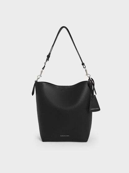 CHARLES & KEITH Recommended / Beryl Bucket Bag - Noir