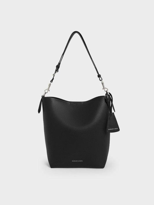 CHARLES & KEITH Recommended / Beryl Bucket Bag - Noir