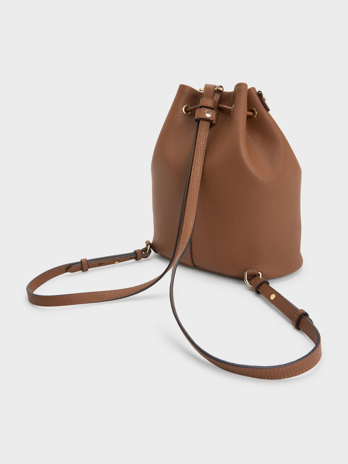 CHARLES & KEITH Deals / Beryl Drawstring Backpack - Chocolate