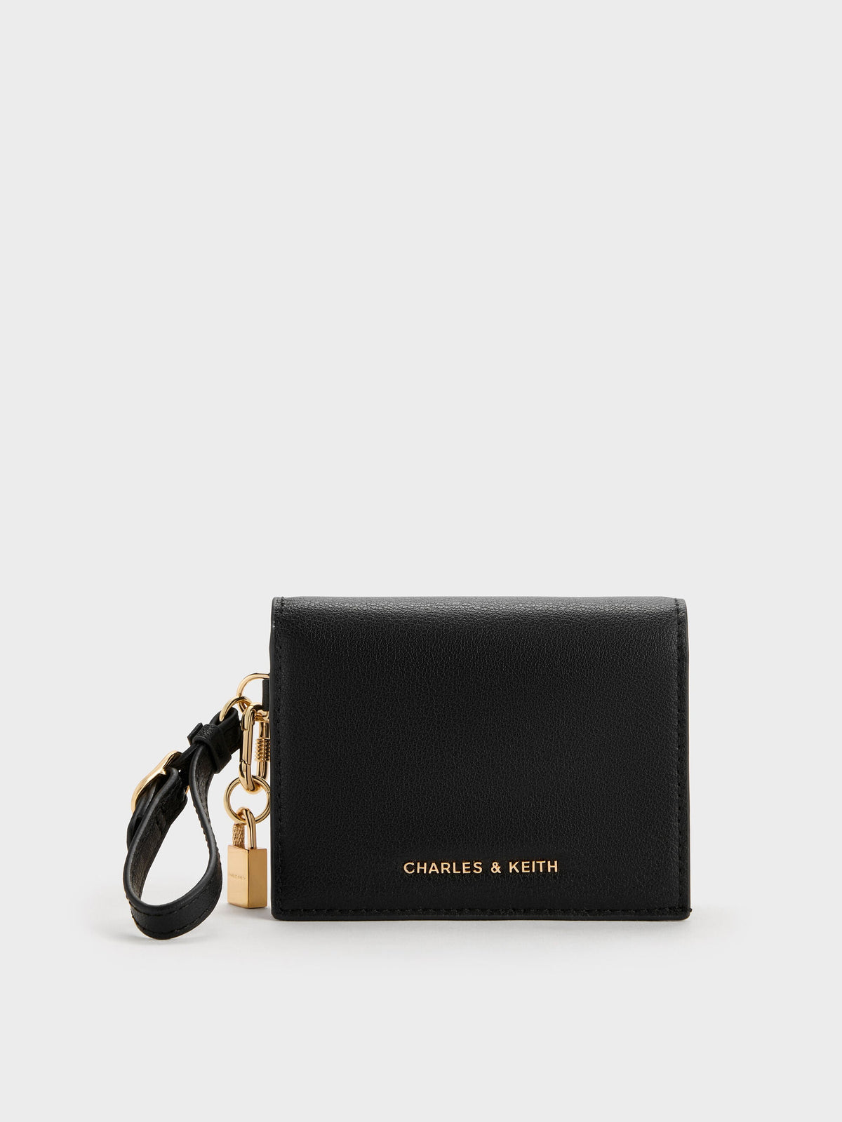 CHARLES & KEITH Latest / Scottie Small Wallet - Black