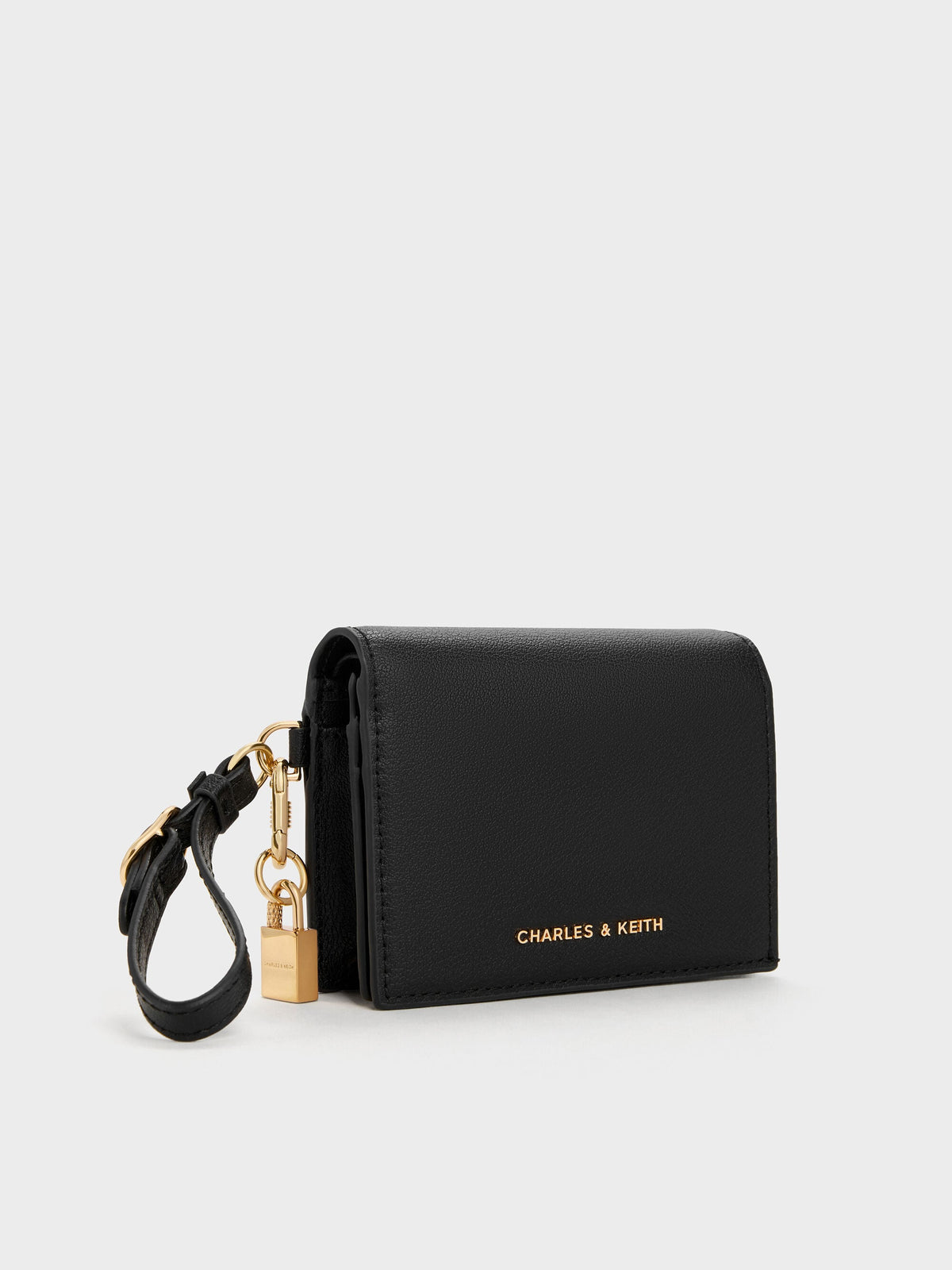 CHARLES & KEITH Latest / Scottie Small Wallet - Black