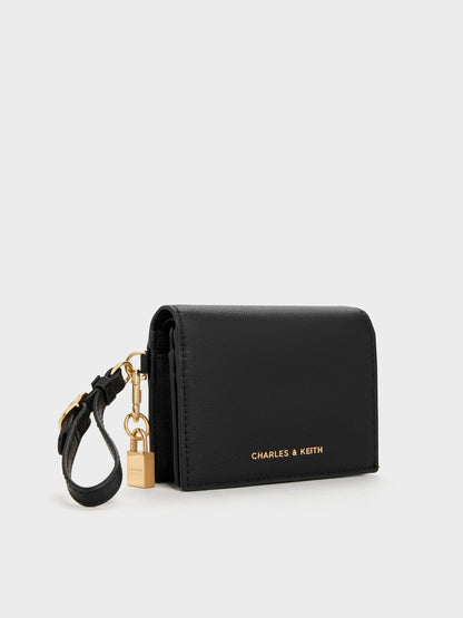 CHARLES & KEITH Latest / Scottie Small Wallet - Black