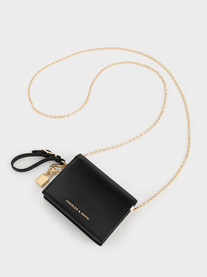 CHARLES & KEITH Latest / Scottie Small Wallet - Black