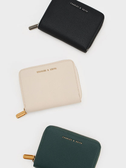 CHARLES & KEITH Latest / Basic Square Wallet - Green