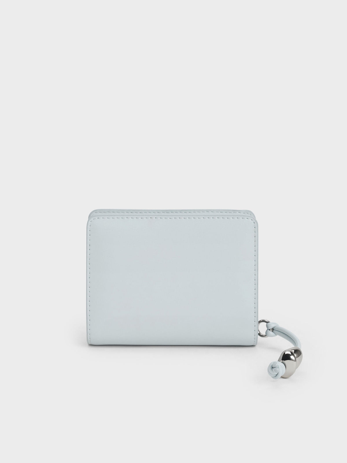 CHARLES & KEITH Sale / Augustine Zip-Around Small Wallet - Sea Salt Blue