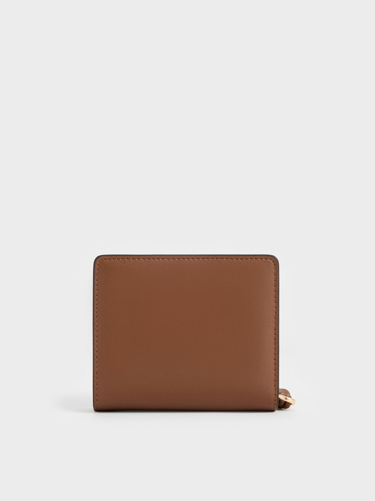 CHARLES & KEITH Exclusive / Everleigh Zip-Around Small Wallet - Chocolate
