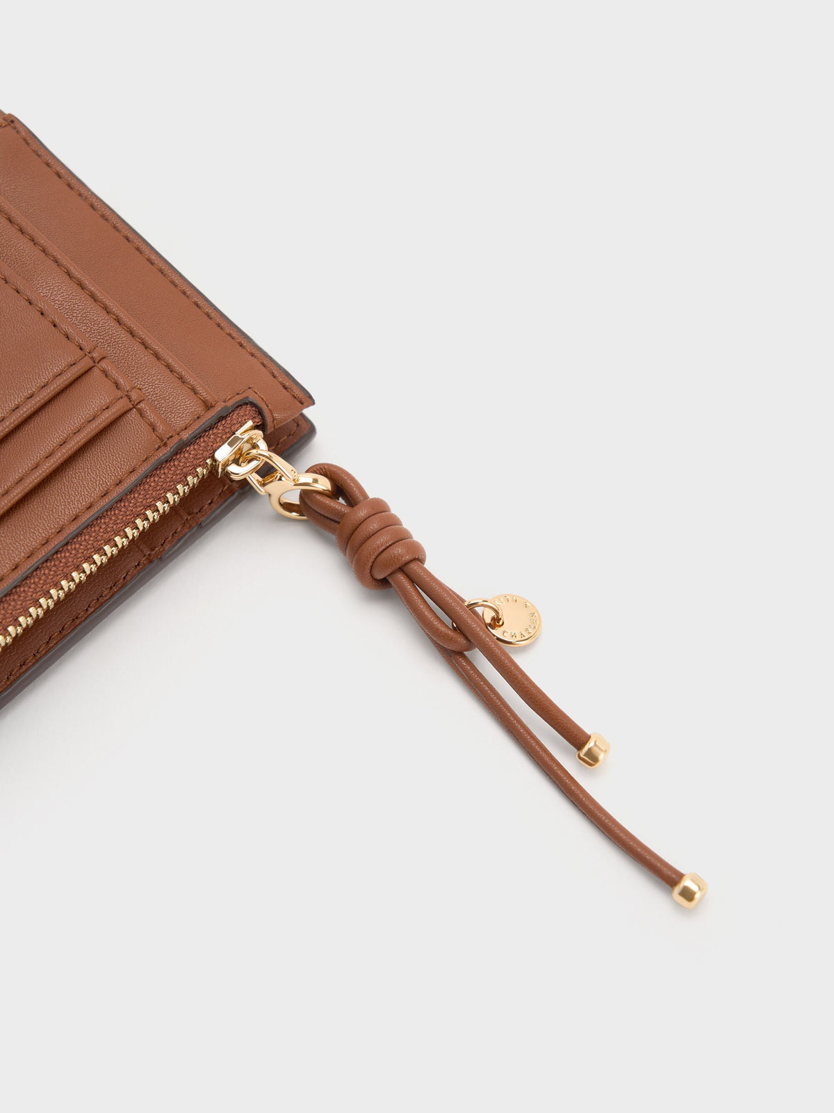 CHARLES & KEITH Exclusive / Everleigh Wallet - Chocolate