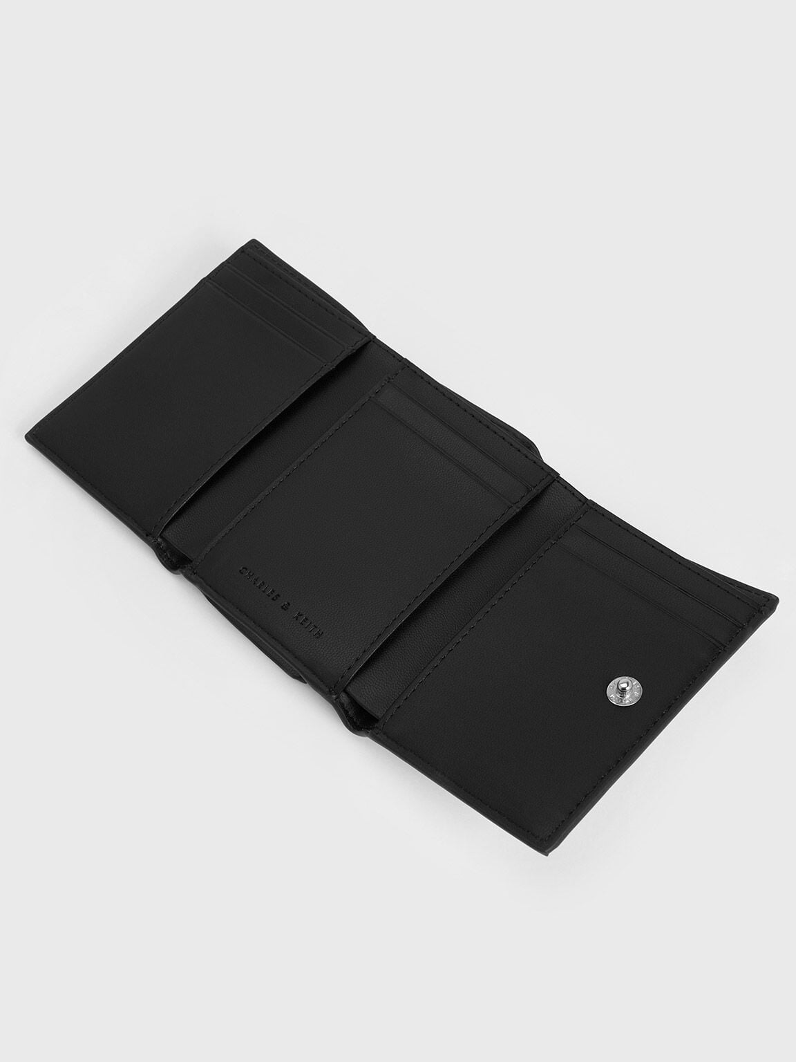 CHARLES & KEITH Best Price / Nasrin Geometric Wallet - Noir