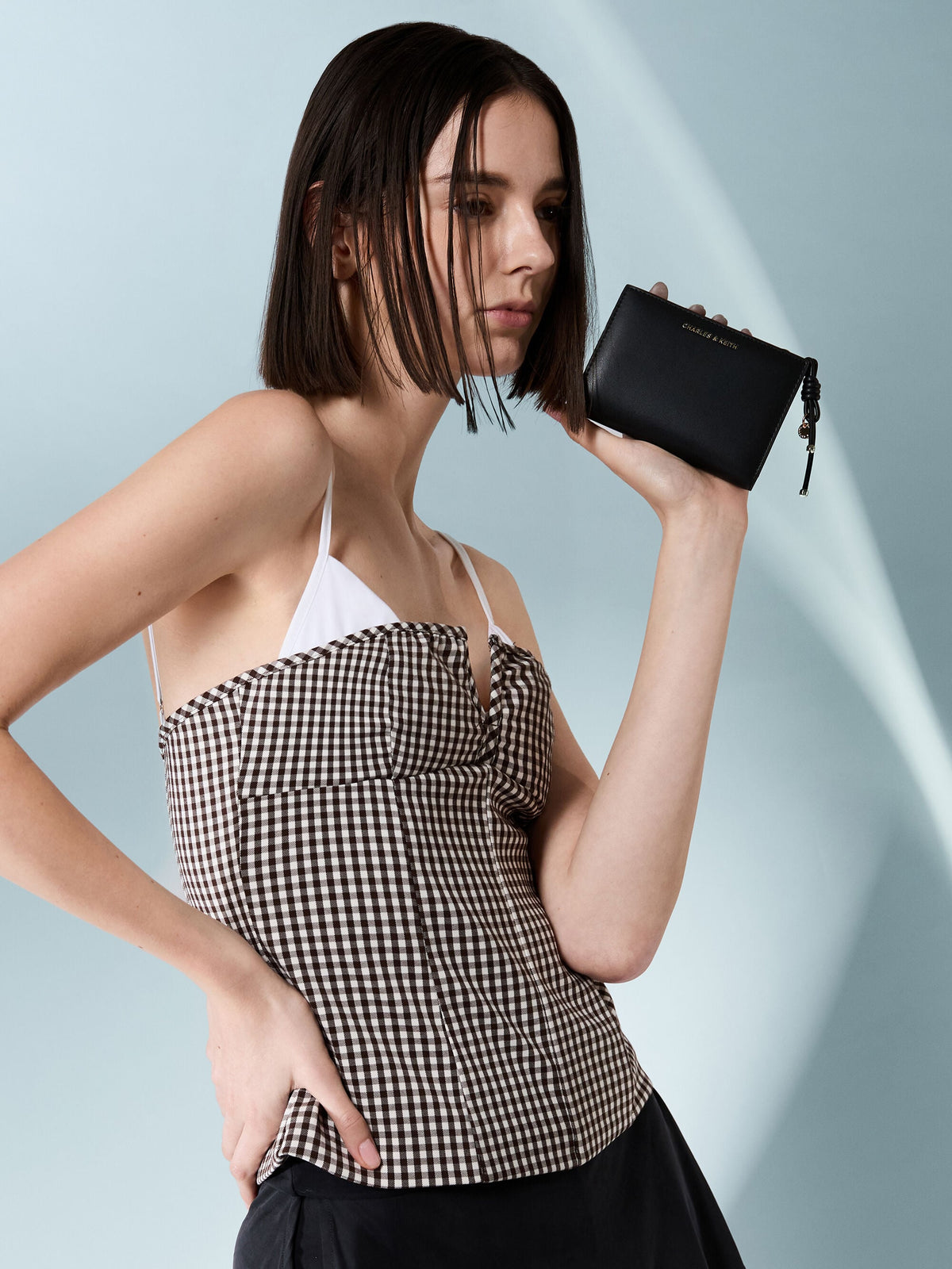 CHARLES & KEITH Quality / Everleigh Wallet - Black