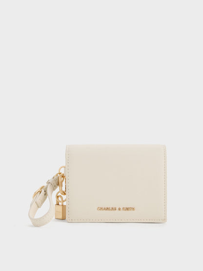 CHARLES & KEITH Recommended / Scottie Small Wallet - Cream