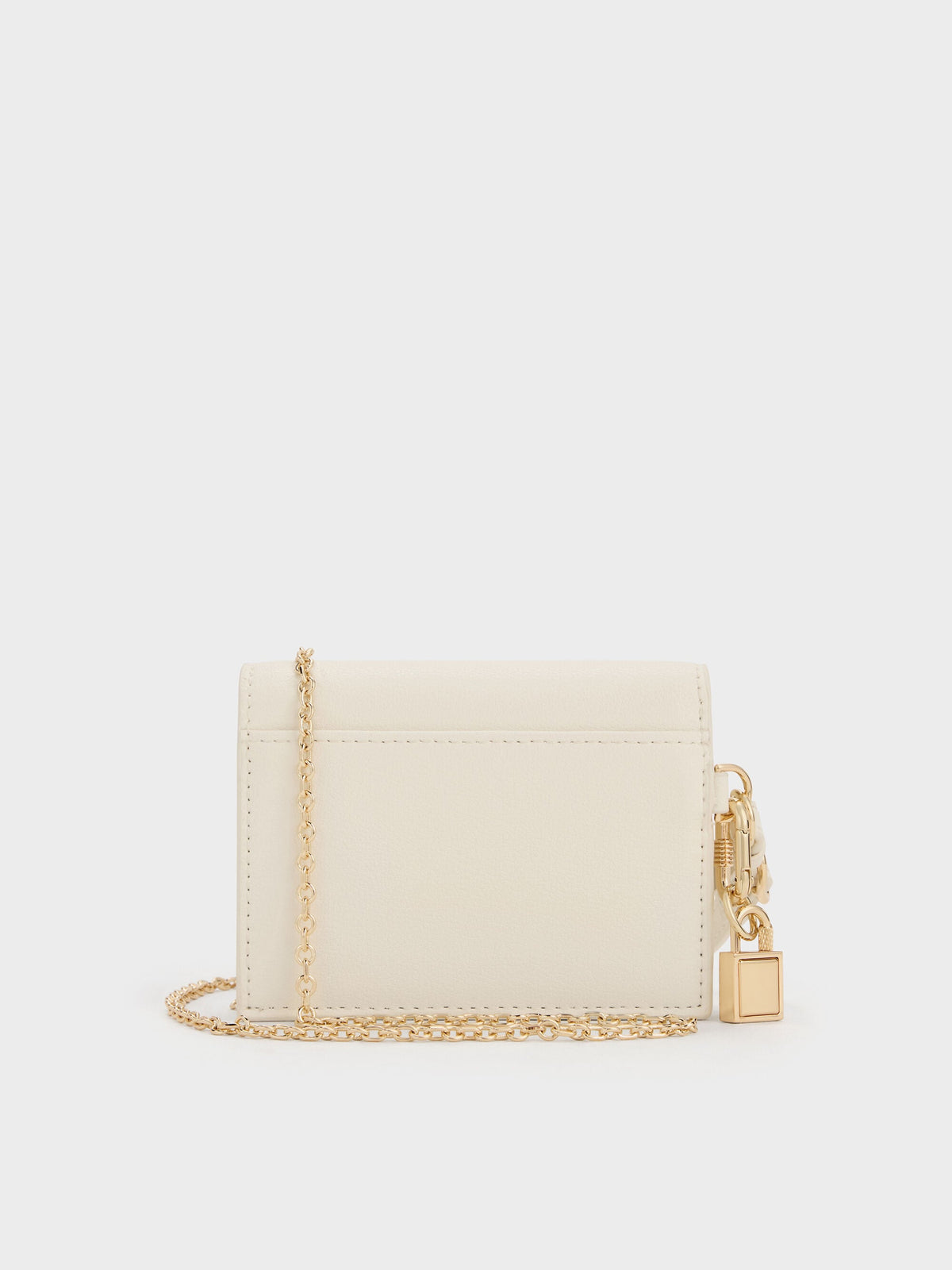 CHARLES & KEITH Recommended / Scottie Small Wallet - Cream